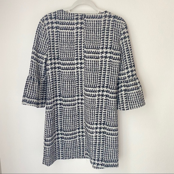 ZARA Houndstooth Work Shift Dress - Picture 8 of 9